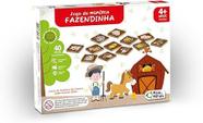 Jogo da Memória Fazendinha em Madeira 40 Peças PAIS E FILHOS 7692