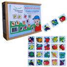 Jogo Da Memória Infantil Educativo Frutas E Legumes Madeira