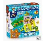 Jogo da Memoria Menino IOB Brinquedo Infantil Recreativo