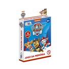 Jogo da memoria patrulha canina pais & filhos paw patrol