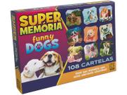 Jogo da Memória Supermemória Funny Dogs - 54 Cartas