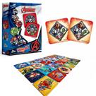 Jogo da memórias dos vingadores avengers marvel 48 peças