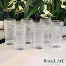 Jogo de 06 Copos Altos Parides 350ml Jogo de 06 Copos Altos Parides 350ml
