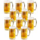 Jogo De 10 Canecas Chopp Cerveja 25 Graus 500Ml Gourmet