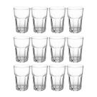 Jogo de 12 Copos de vidros Transparentes p/ Vitamina - 350ml