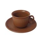 Jogo de 12 pecas Cafe Wellig Ceramica Terracota 90ml -L Hermitage Jogo de 12 pecas Cafe Wellig Ceramica Terracota 90ml -L Hermitage