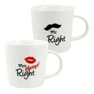 Jogo De 2 Canecas 280ml Couple em New Bone China Dynasty