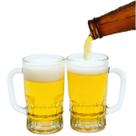 Jogo De 2 Canecas Para Chopp Cerveja 360ml Vidro Munique Fratelli