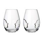 Jogo de 2 Copos em Cristal 580ml Jogo de 2 Copos em Cristal 580ml