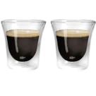 Jogo De 2 Copos Parede Dupla Para Café De Vidro 90ml Dynasty