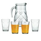 Jogo De 2 Jarra e 8 Copos De Agua Suco Maracatu Nadir 10 pç