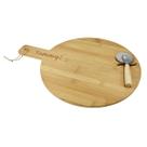 Jogo de 2 pecas para pizza em bambu -Dynasty