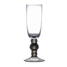 Jogo de 2 taças Champanhe Joie de Vivre Vidro Fumê 190ml -Fracalanza
