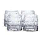 Jogo de 4 copos para whisky Leafy Vidro 440ml -Pasabahce
