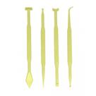 Jogo de 4 Estecas Styllo Amarelo para Massas Bluestar Jogo de 4 Estecas Styllo Amarelo para Massas Bluestar