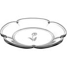Jogo de 4 pratos para sobremesa Tulipa em cristal D19,8cm Mesa Posta Full Fit Jogo de 4 pratos para sobremesa Tulipa em cristal D19,8cm Mesa Posta Full Fit