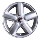 Jogo de 4 Rodas Aro 15x6 4x100 VW Gol GTI Bola Prata ZK-460 TUBULAR