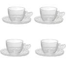 Jogo de 4 Xícaras para Chá Bee 80ml - Hauskraft