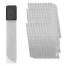 Jogo De 40 Lâminas Refil 18mm Em Aço Inox Reforçado