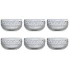 Jogo de 6 Bowls L'Hermitage Republic Em Cristal 345ml 27405 Jogo de 6 Bowls L'Hermitage Republic Em Cristal 345ml 27405