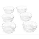 Jogo de 6 Bowls para Sobremesa de Vidro Angel 240ml