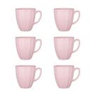 Jogo de 6 Canecas 360 Ml Oxford Flora Dália