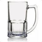 Jogo de 6 canecas chopp 340 ml copo cerveja vidro kit