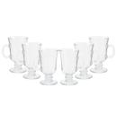 Jogo de 6 Canecas para Capuccino Clear 240ml