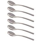 Jogo de 6 colheres Café Inox Caixa Black Lux Ravel -Fracalanza