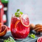 Jogo de 6 Copos 3 Cinza 3 Transparente 450ML Redondo Buffet Água