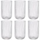 Jogo De 6 Copos 460ml Versalhes Transparente Lanty Ke Home