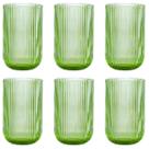 Jogo De 6 Copos 460ml Versalhes Verde Lanty Ke Home