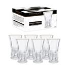 Jogo De 6 Copos Altos Cristal 265ml Borda Dourada Glacial Hauskraft Jogo De 6 Copos Altos Cristal 265ml Borda Dourada Glacial Hauskraft