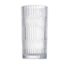 Jogo de 6 copos altos Dunas em cristal 370ml -L Hermitage