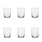 Jogo de 6 Copos de Cristal para Suco 340ml Ginga Classic