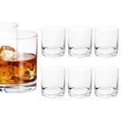 Jogo de 6 copos Larus para whisky em cristal ecologico 410ml Bohemia