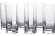 Jogo De 6 Copos Para Água Barline 300ml Cristal Bohemia
