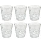 Jogo De 6 Copos Para Whisky Wall 260ml Dolce Home