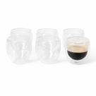 Jogo de 6 Copos Parede Dupla em Vidro Borossilicato 250ml La Vittra