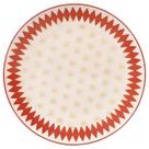 Jogo de 6 Pratos Rasos 26 cm Oxford Encanto Natalino