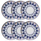 Jogo de 6 Pratos Rasos 26 Cm Oxford Flat Sevilha Jogo de 6 Pratos Rasos 26 Cm Oxford Flat Sevilha