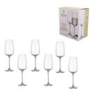 Jogo de 6 Taça de Champanhe Anas 290ml - Bohemia