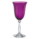 Jogo de 6 Taças Agua Angela colorida Cristal Violeta 350ml -Bohemia Jogo de 6 Taças Agua Angela colorida Cristal Violeta 350ml -Bohemia