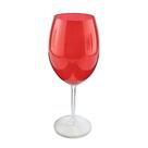 Jogo de 6 taças água Ccristal Vermelho 580ml -Bohemia Jogo de 6 taças água Ccristal Vermelho 580ml -Bohemia