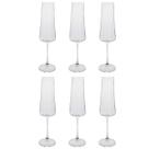 Jogo De 6 Taças Cristal 210ml Para Champanhe Xtra Bohemia