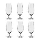 Jogo de 6 Taças de Cristal p/ Cerveja 460ml Beer Glass