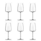 Jogo de 6 Taças de Cristal Para Água 420ML Petra Classic