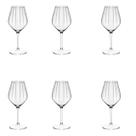 Jogo de 6 Taças de Cristal Vinho 360 Ml Proper Effect Oxford