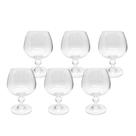 Jogo De 6 Taças De Vidro Vinho Degustação 620ml Transparente