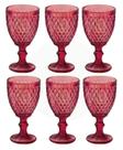 Jogo de 6 Taças Mimo Style Para Vinho Sucos 240 ml